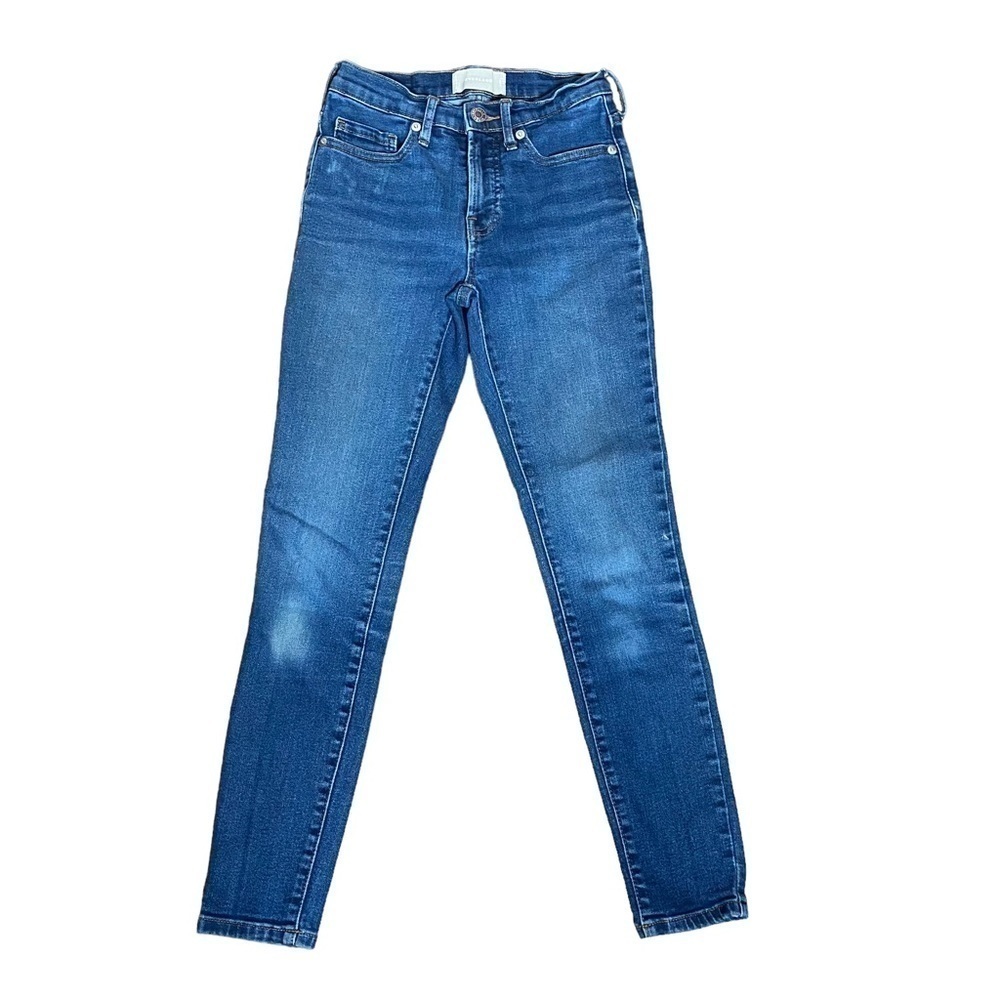 Everlane High-Rise Authentic Stretch Skinny Jeans Blue Size 27